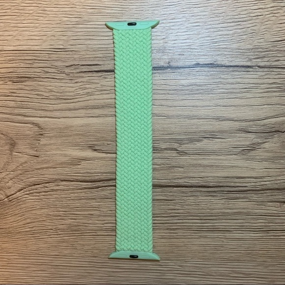 NEW Green Braided Solo Loop For Apple Watch - Picture 2 of 5